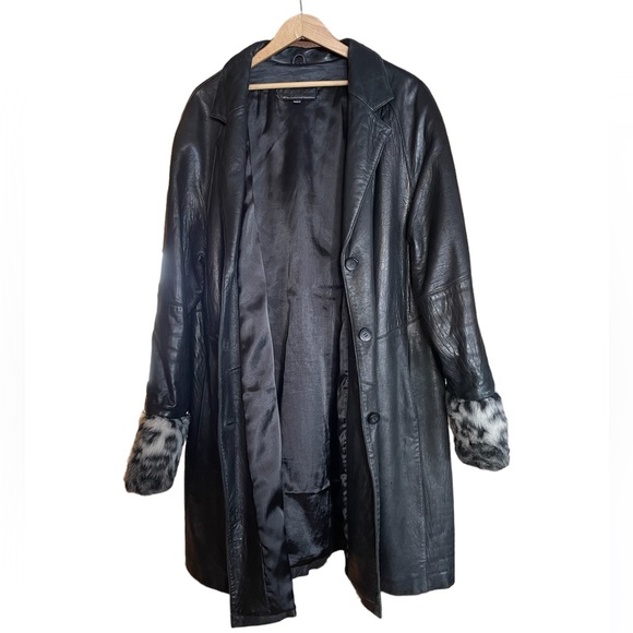 Leather Coat - Picture 3 of 4